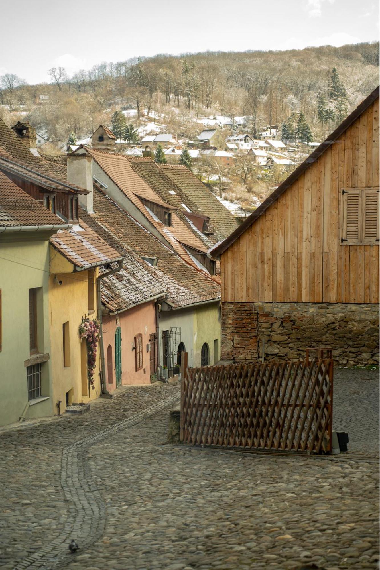 Stradela Lägenhet Sighişoara Exteriör bild